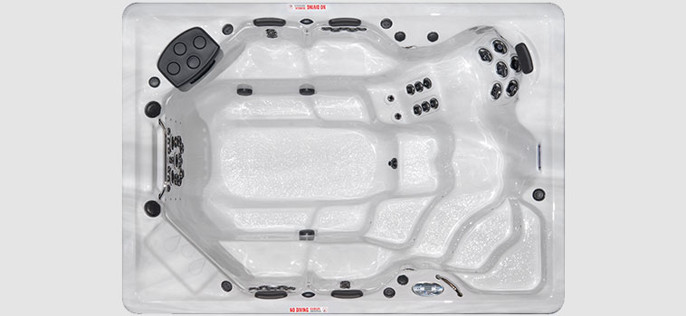H2X Therapool D Swim Spa.