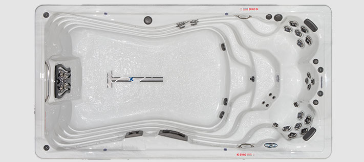 H2X Trainer 15 Deep Swim Spa.